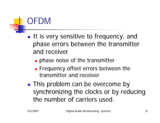 digital audio broadcasting | PDF
