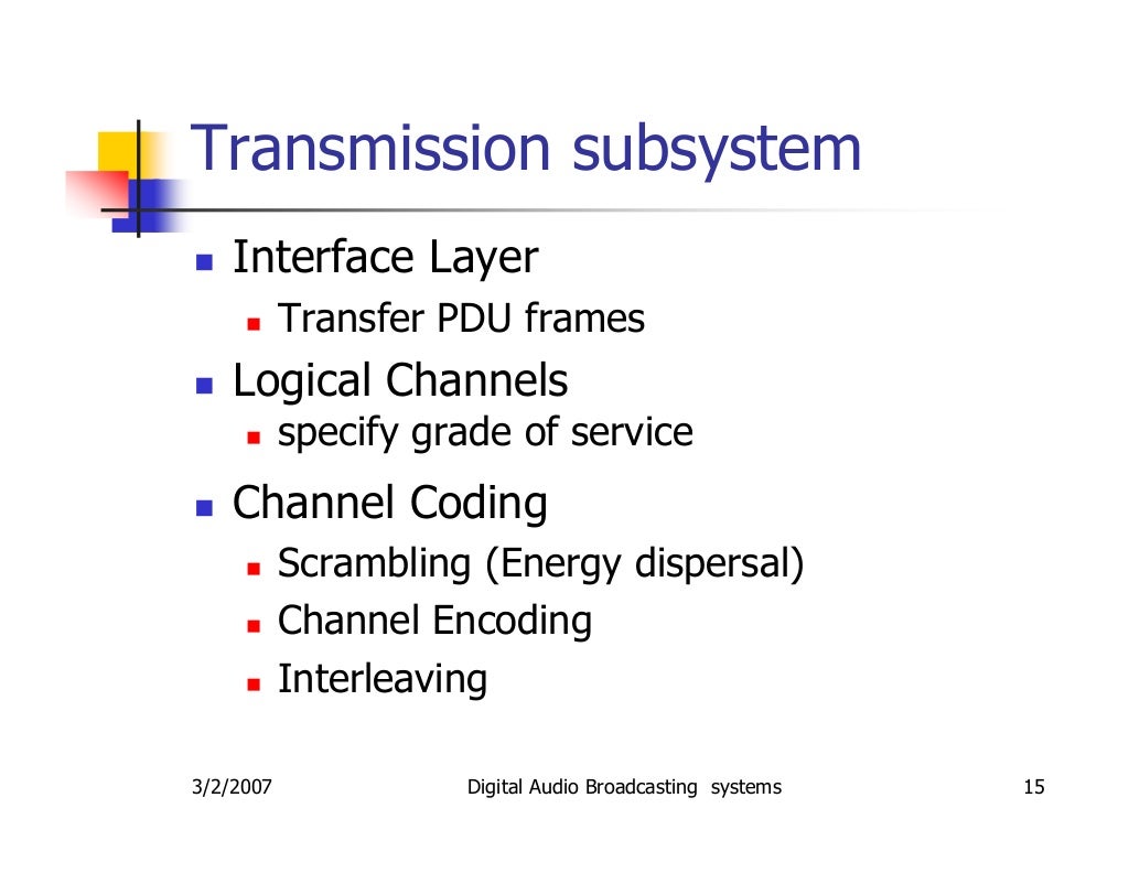 digital audio broadcasting