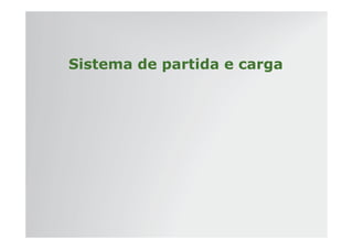 | Tratores 7J : Diagnóstico – Hidráulica e Elétrica | Setembro, 2011
Sistema de partida e carga
 