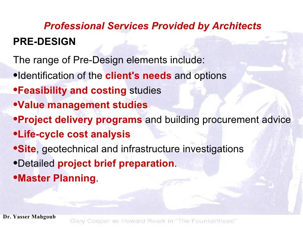 The Architecture Profession