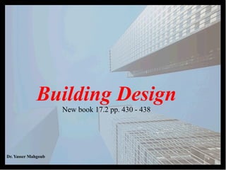 Building Design New book 17.2 pp. 430 - 438 