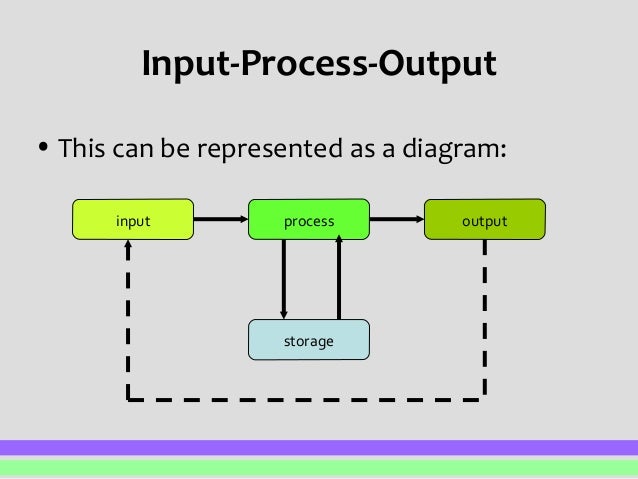 Pp10 input process-output