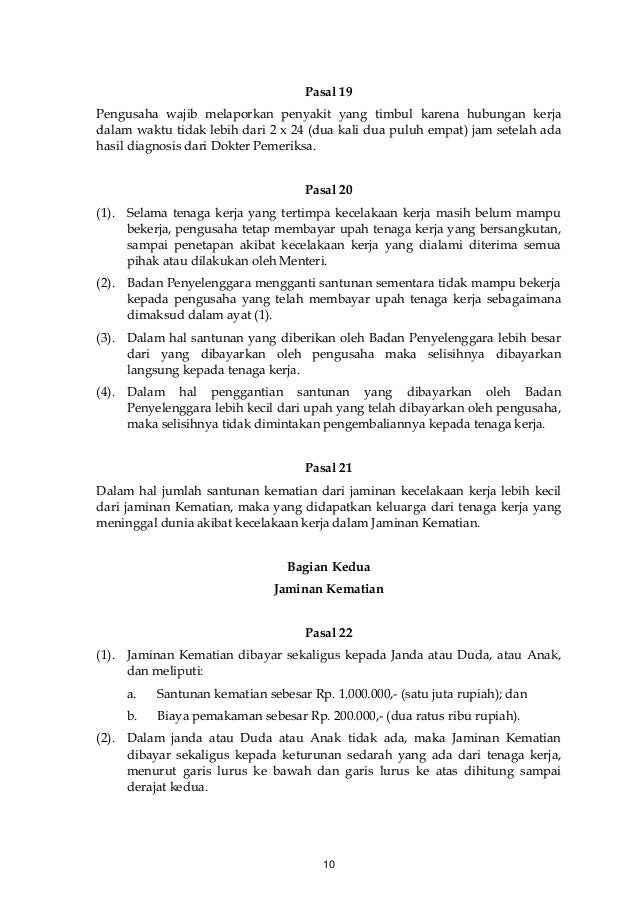 Peraturan Menteri Tenaga Kerja Tentang Jam Kerja Yang 