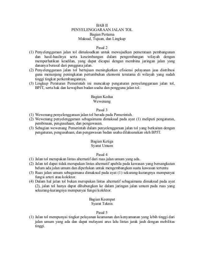 Peraturan Pemerintah Nomor 15 Tahun 2005 Ini Aturannya Peraturan Pemerintah Nomor 15 Tahun 2005 Ini Aturannya