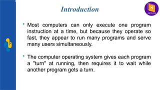 Multithreading in python concept of computer Engineering. | PPTX