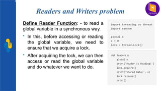 Multithreading in python concept of computer Engineering. | PPTX