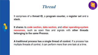Multithreading in python concept of computer Engineering. | PPTX