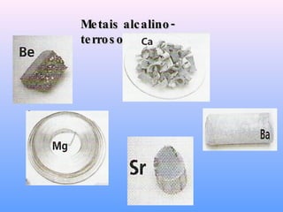 Metais alcalino-terrosos 