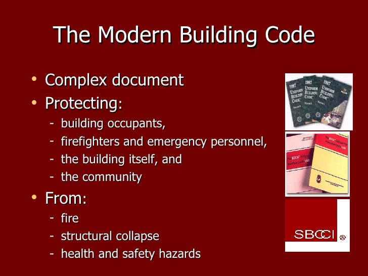 Architectural Professional Practice - Building Codes