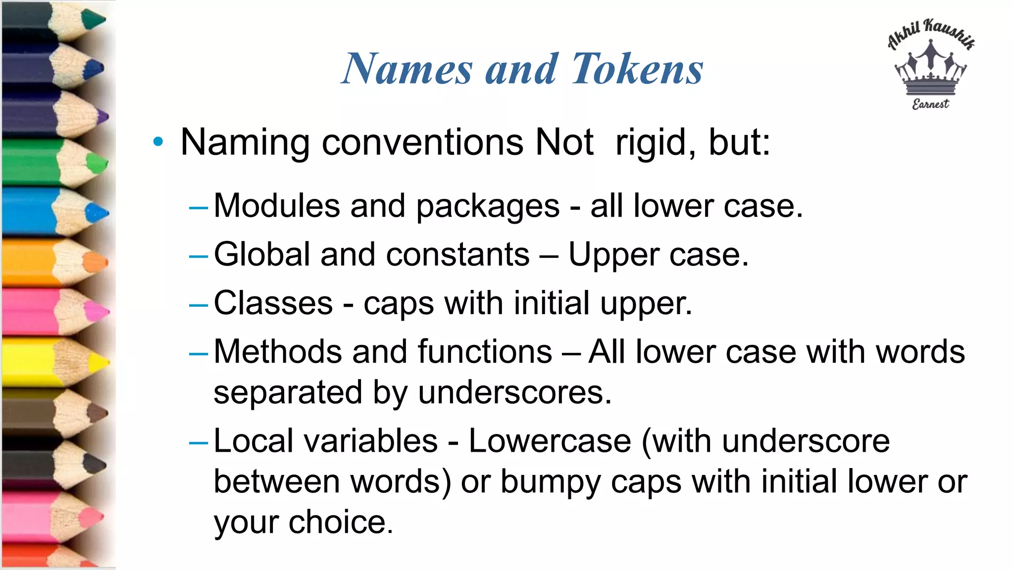 Python Data-Types | PPTX