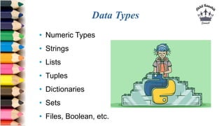 Python Data-Types | PPTX | Programming Languages | Computing