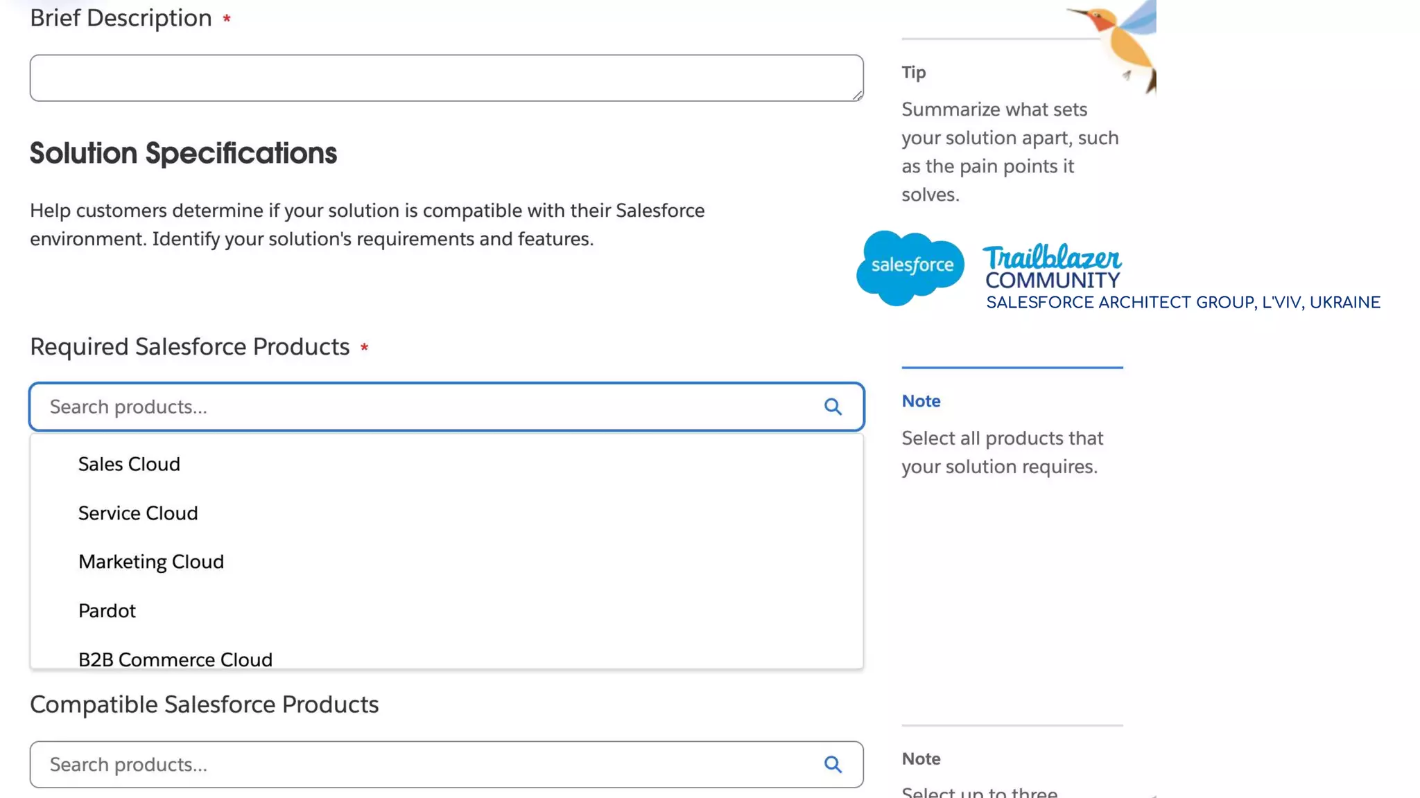 SALESFORCE ARCHITECT GROUP, L'VIV, UKRAINE
 