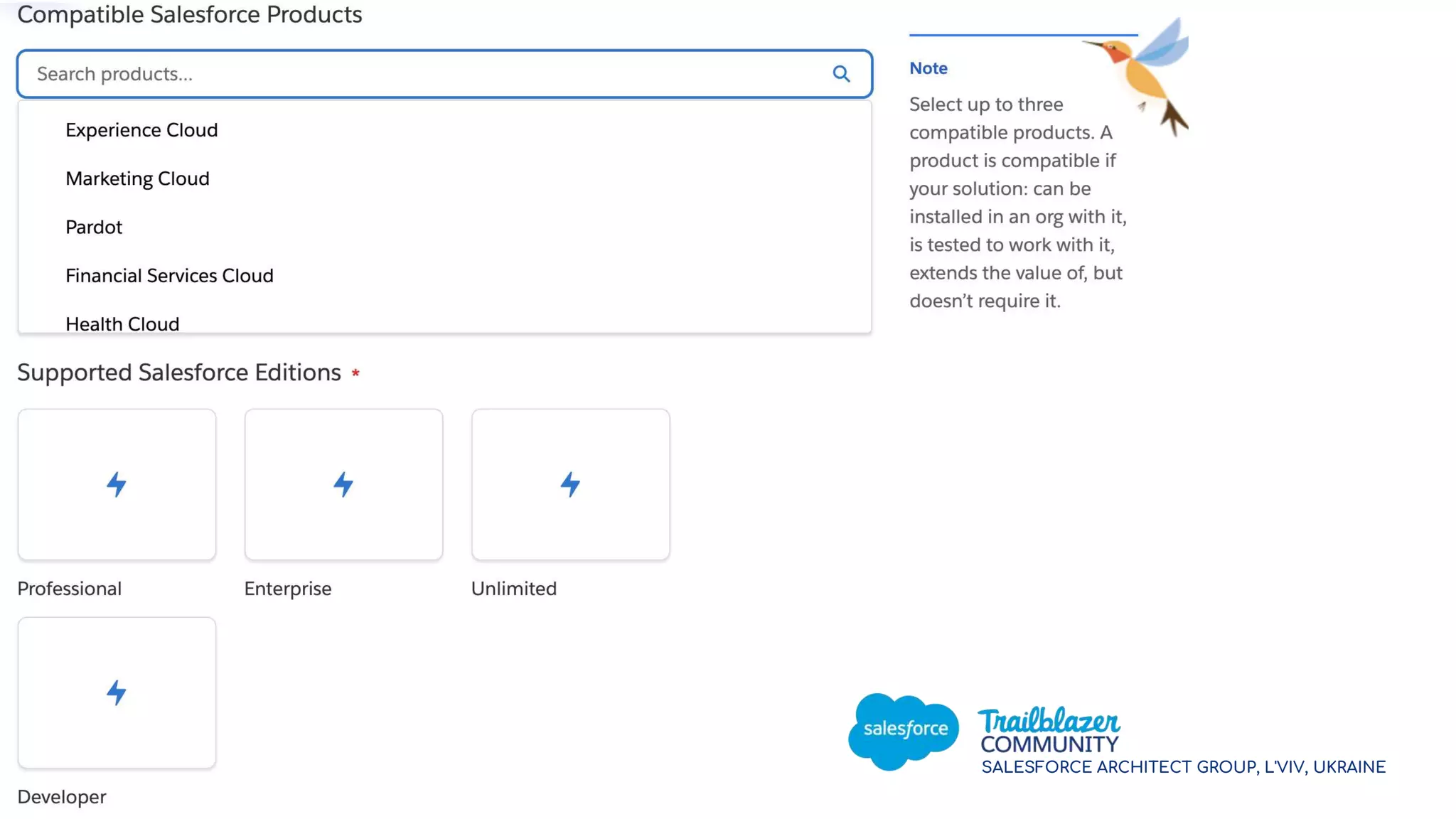 SALESFORCE ARCHITECT GROUP, L'VIV, UKRAINE
 