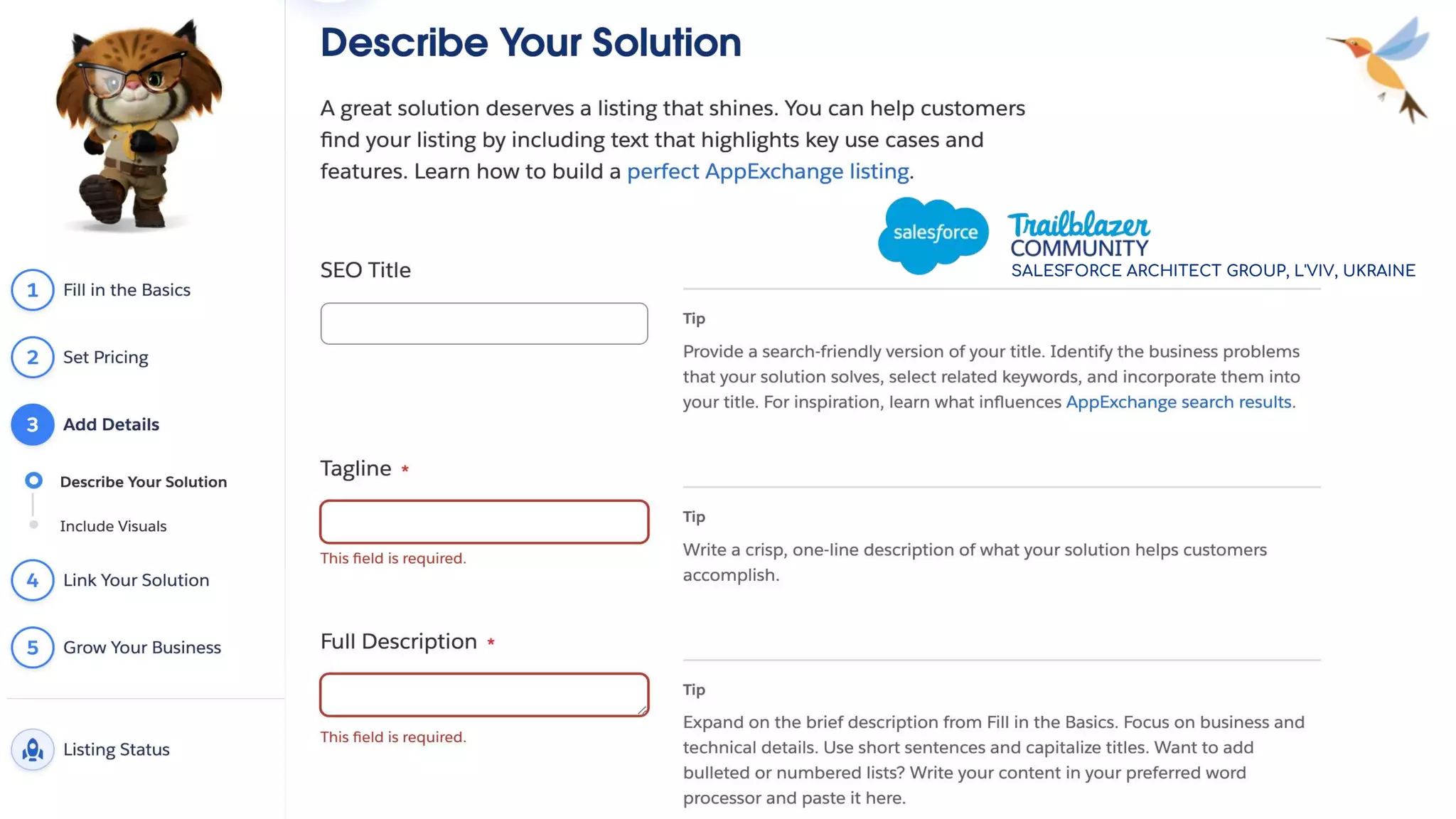 SALESFORCE ARCHITECT GROUP, L'VIV, UKRAINE
 