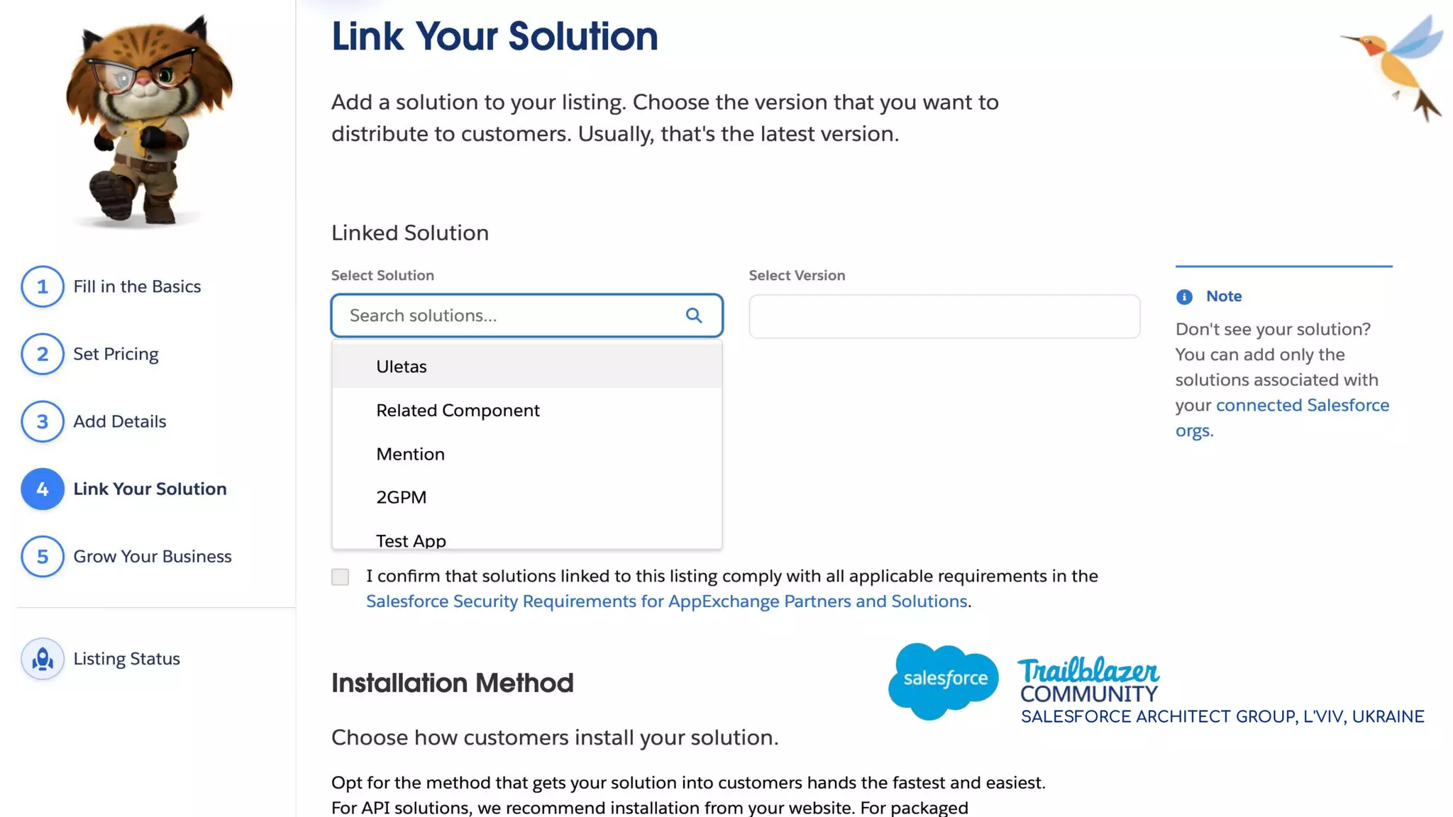 SALESFORCE ARCHITECT GROUP, L'VIV, UKRAINE
 