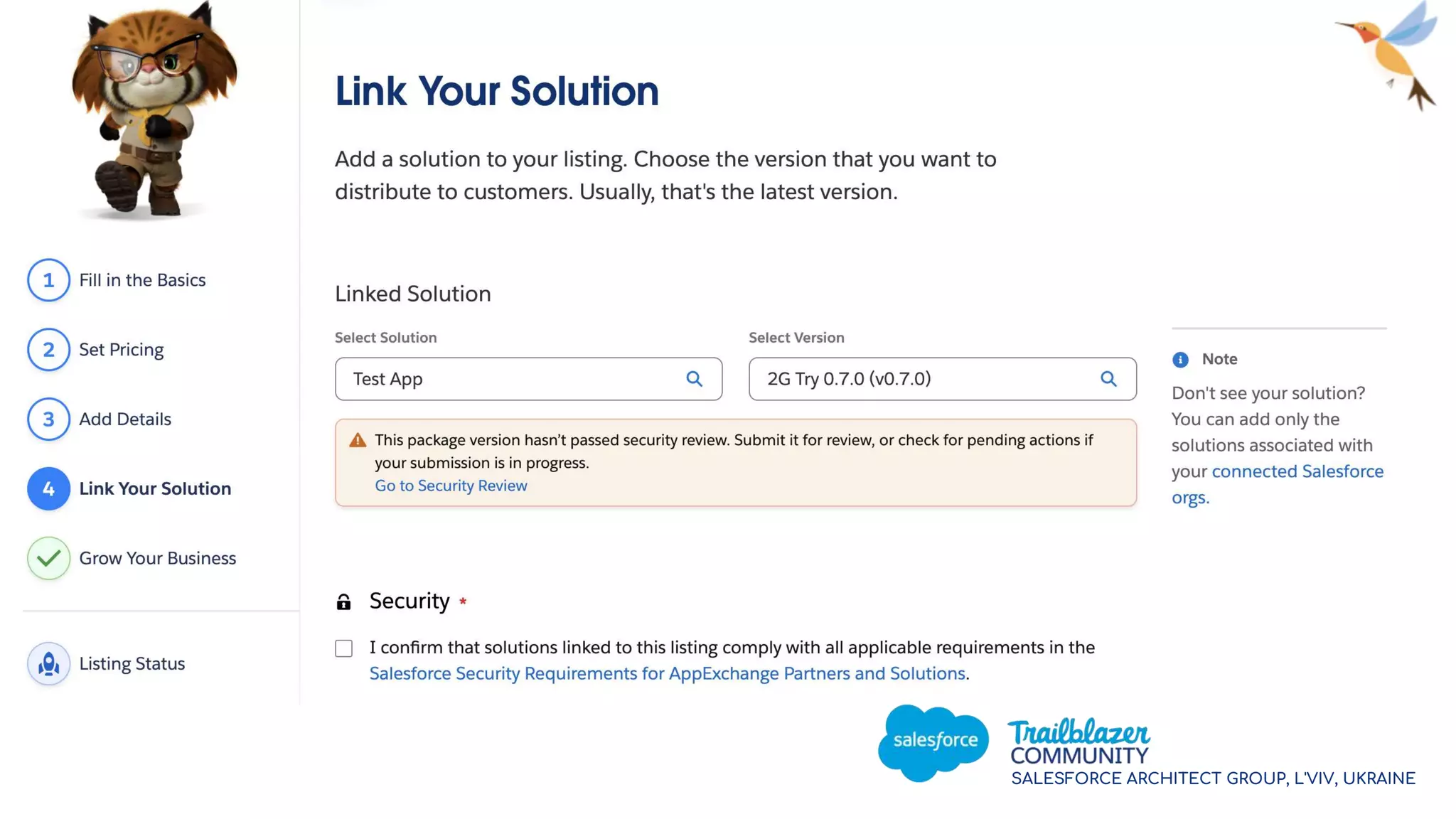 SALESFORCE ARCHITECT GROUP, L'VIV, UKRAINE
 