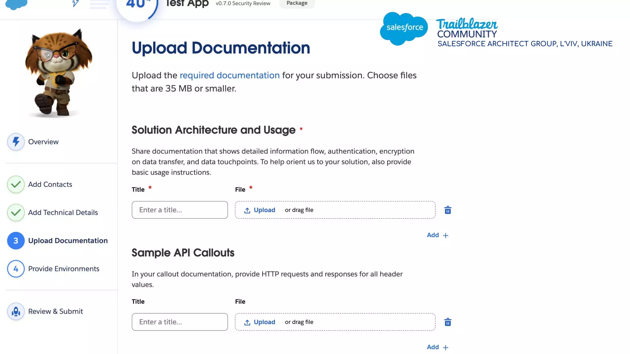 SALESFORCE ARCHITECT GROUP, L'VIV, UKRAINE
 