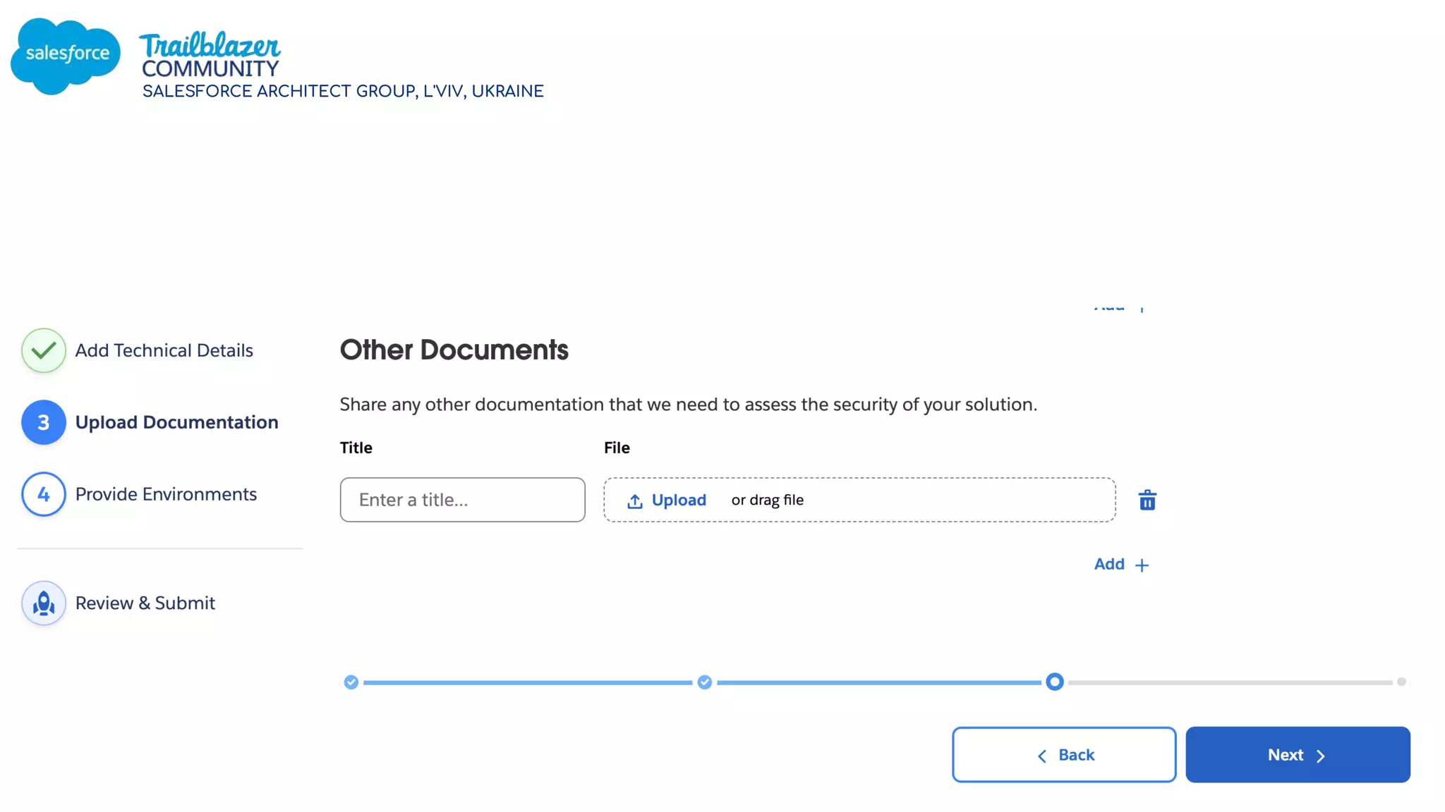 SALESFORCE ARCHITECT GROUP, L'VIV, UKRAINE
 