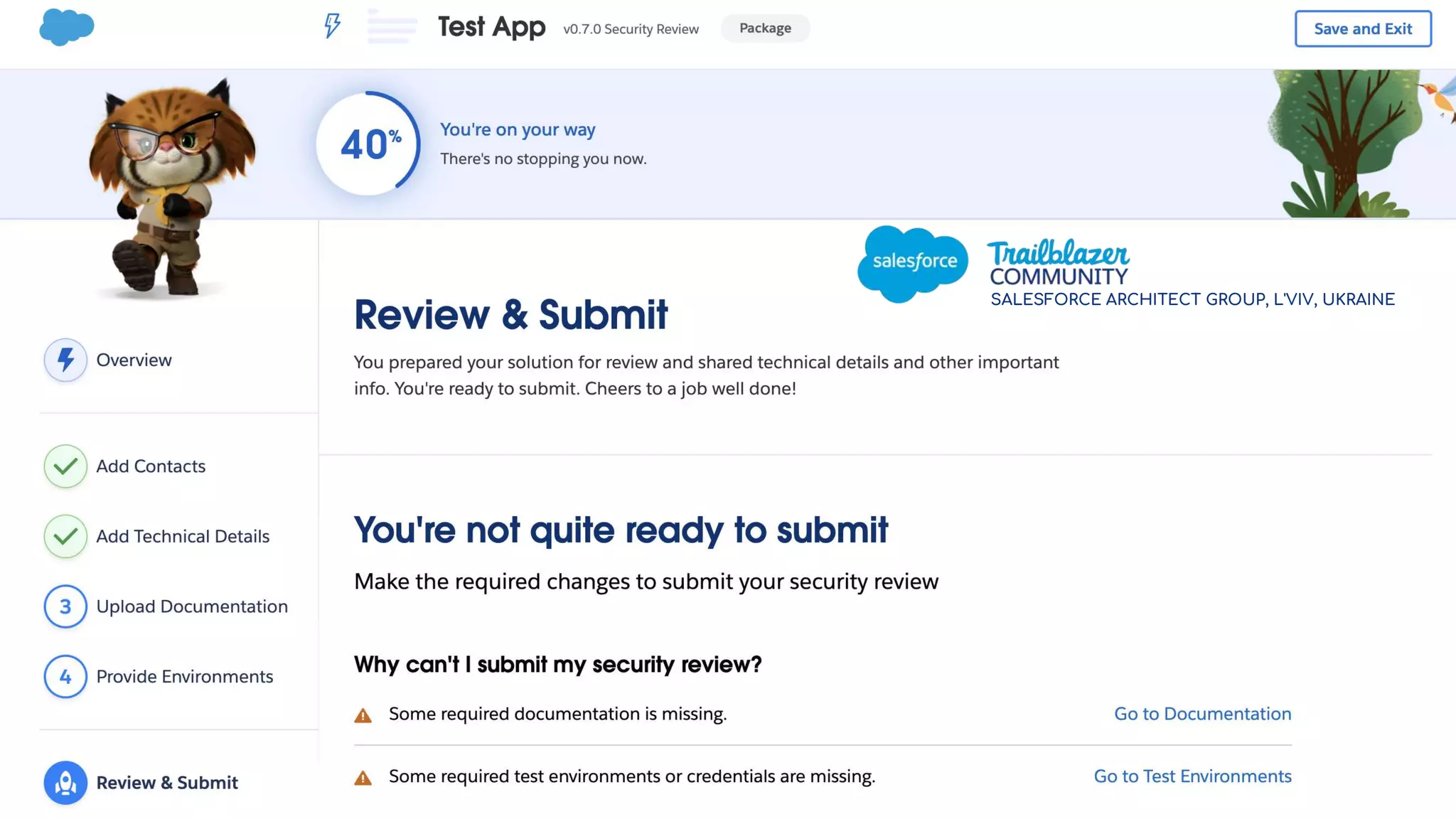 SALESFORCE ARCHITECT GROUP, L'VIV, UKRAINE
 