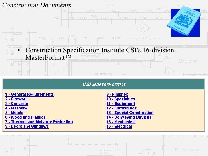 Project Specifications Csi Building And Construction Automated Csi Specification Writing – SVFH