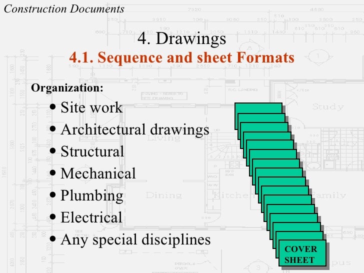 architectural professional practice construction documents aia sheet numbering