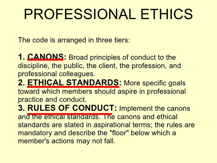 Architectural Professional Practice Ethics