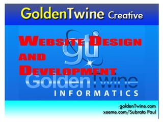 GoldenTwine Creative - Website Design and Development