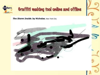 Graffiti making tool online and offline 