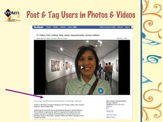 Post & Tag Users in Photos & Videos 