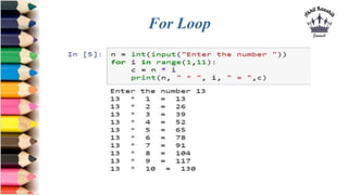 Decision Making & Loops | PPTX