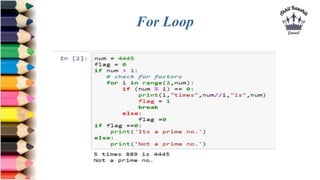 Decision Making & Loops | PPTX