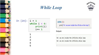Decision Making & Loops | PPTX