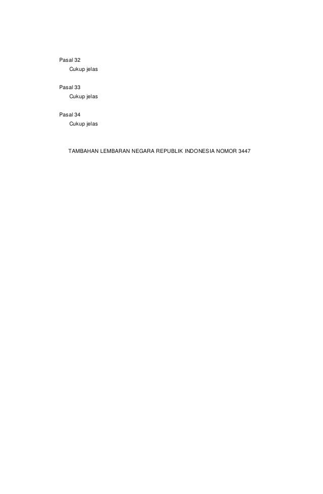 kejadian 1 ayat 28 29 Peraturan Pemerintah No 40 Tahun 1991 tentang 