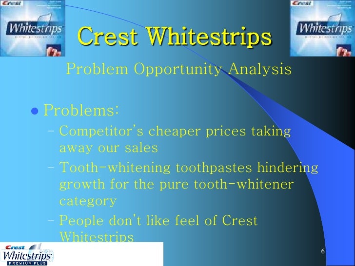 Crest target market picture