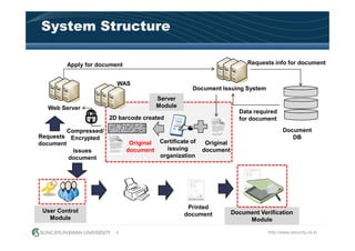 PP for E-Certificate Issuance System | PDF