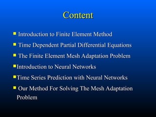 Finite Element Methods introduction and discretization | PPT