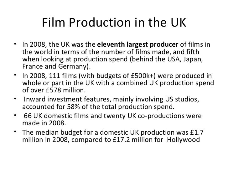 How is the british film industry funded — photo 1