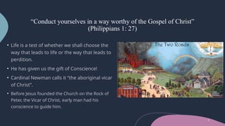 A guide to understanding human conscience | PPTX