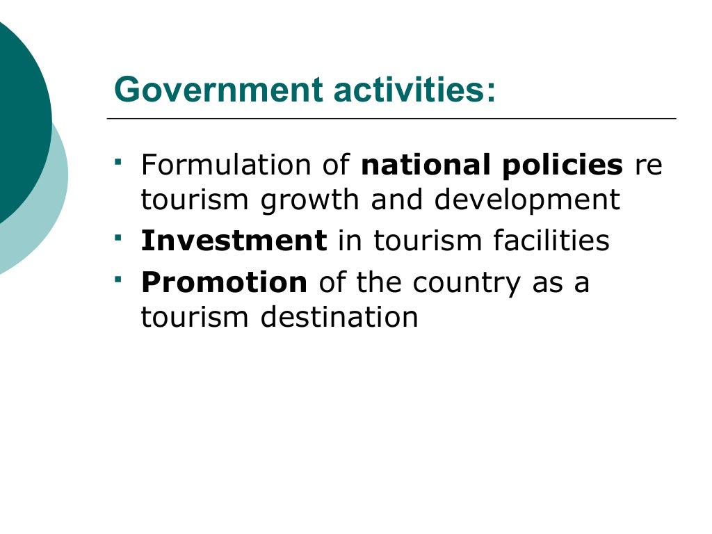 role of national tourism office