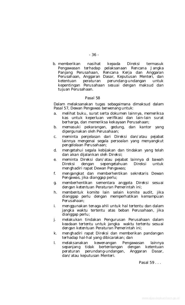 PP 72 Tahun 2010 tentang Perum Perhutani