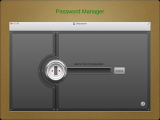 Password Manager
 