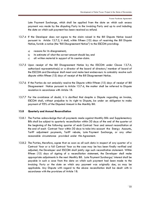 ppa draft for the development of solar power project in the state of what is form pa 1897
