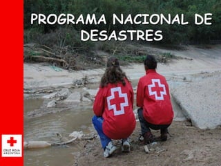 PROGRAMA NACIONAL DE
      DESASTRES




                  1
 