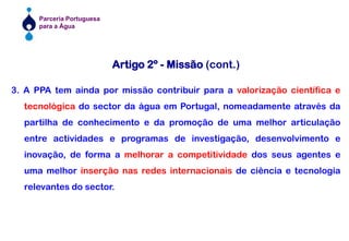 Planos directores (recursos hídricos, hidroelectricidade, água e saneamento) Sistemas de abastecimento de águaFormação em áreas específicas
