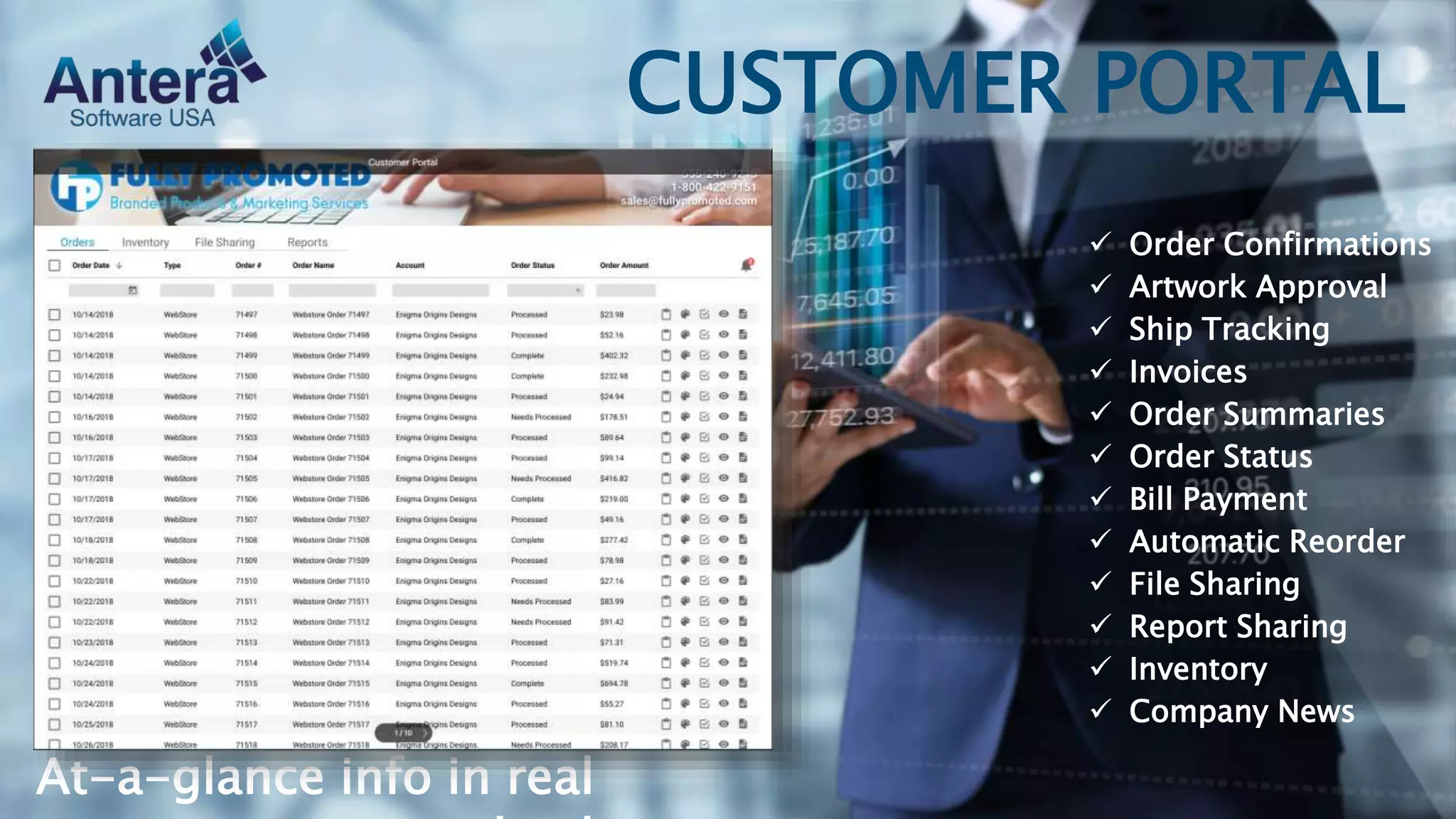 Antera Advance™ Business Management System Overview | PPTX