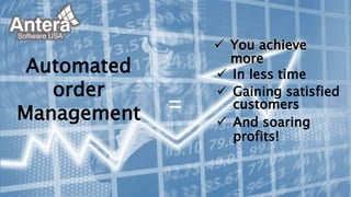 Antera Advance™ Business Management System Overview | PPTX