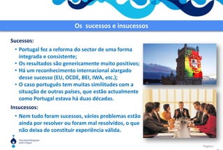 5Como respondeu Portugal a esses desafios dos serviços de águas?um contributo português para  o desenvolvimento do sector da Água no Mundo24 de Setembro 2009Whatever we possess becomes of double value when we have the opportunity of sharing it with others. BOILLY