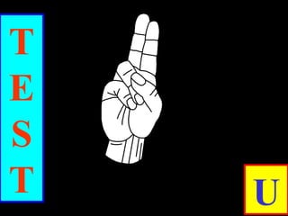 T
E
S
T U
 