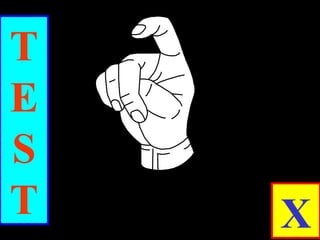 T
E
S
T X
 