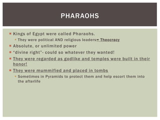 Ancient Egypt | PPT